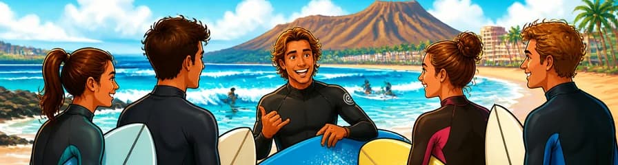Sesiones de surf individuales y para grupos en Playa de las Américas