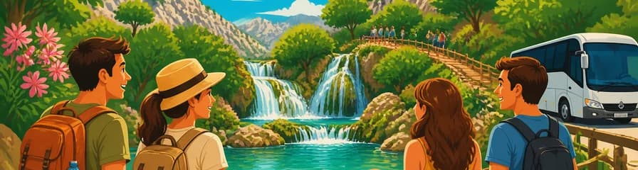Excursión con traslado a las cascadas de Algar desde Alicante y Benidorm