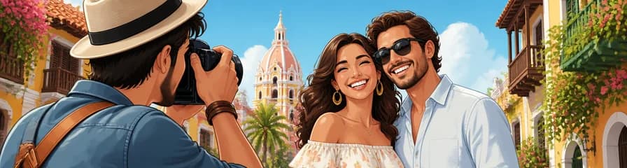 Captura tus momentos inolvidables en Cartagena: Sesión fotográfica privada con un experto local.