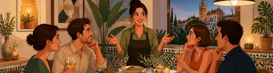 Experiencia gastronómica vegetariana en una residencia sevillana de autor