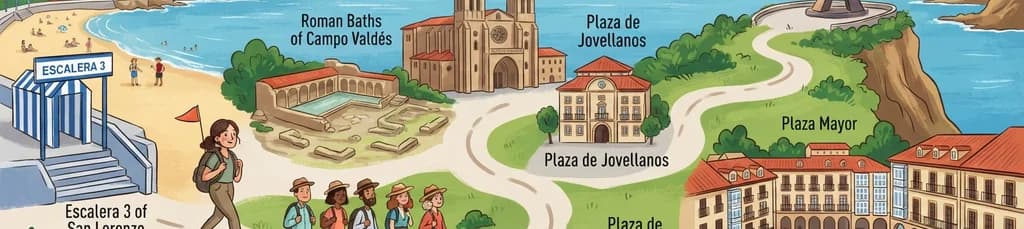 Recorrido gratuito por el casco antiguo de Gijón en inglés