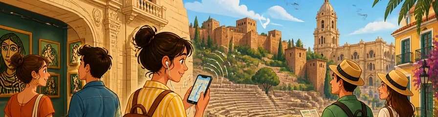 Entrada al Museo Picasso de Málaga y un recorrido digital autoguiado por la ciudad