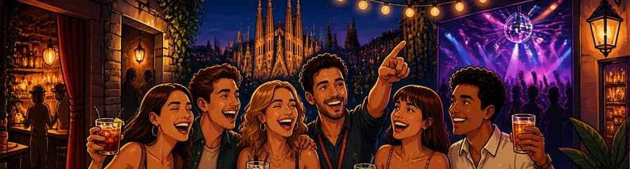 Descubre el Bar Crawl más extenso de Barcelona