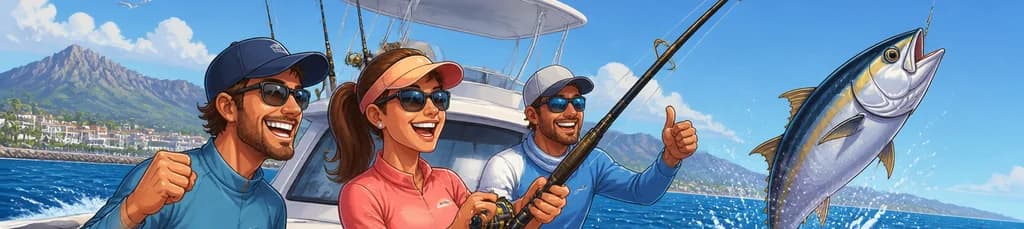 Excursión Privada de Pesca Deportiva de Fondo en Marbella
