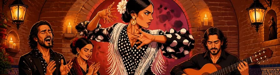 Actuación de Flamenco cercana en Las Brujas Flamenco Club