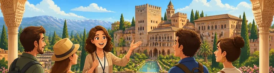 Descubre la Alhambra de Granada y los Palacios Nazaríes en una excursión privada con guía local