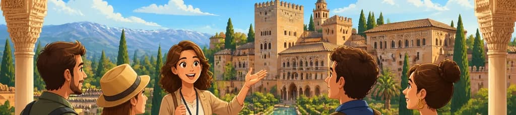 Descubre la Alhambra de Granada y los Palacios Nazaríes en una excursión privada con guía local