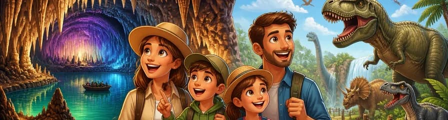 Aventura Familiar en Mallorca: Cuevas de Hams y Dinosaurland