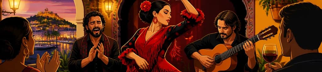 Espectáculo de Flamenco con Menú de Tapas en Alicante