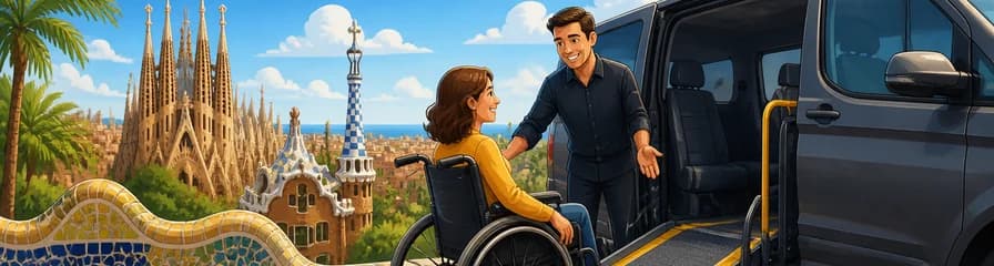 Servicio de traslados en Barcelona para usuarios de silla de ruedas