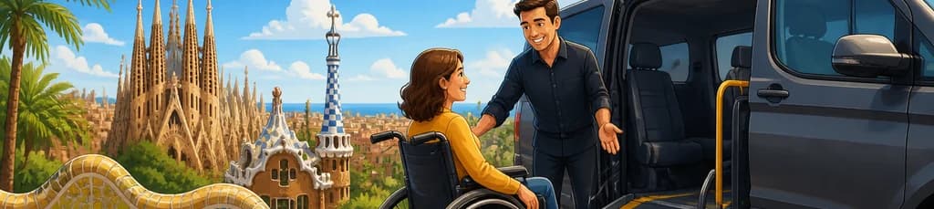 Servicio de traslados en Barcelona para usuarios de silla de ruedas