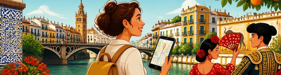 Descubre el Barrio de Triana: Un Tour Autoguiado Diseñado por una Guía Oficial Local