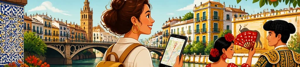 Descubre el Barrio de Triana: Un Tour Autoguiado Diseñado por una Guía Oficial Local