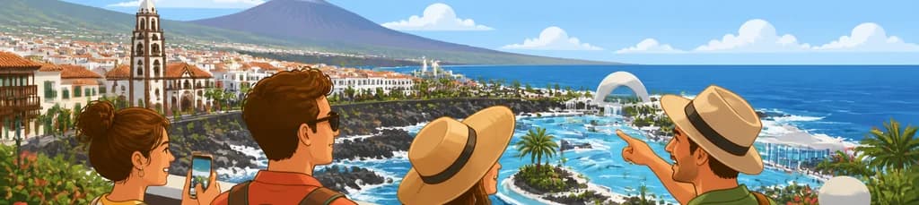 Descubre el Clásico Puerto de la Cruz en el Norte de Tenerife