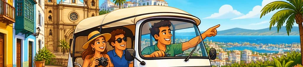 Recorrido en Tuktuk de 90 Minutos para Explorar la Historia y los Miradores de Las Palmas