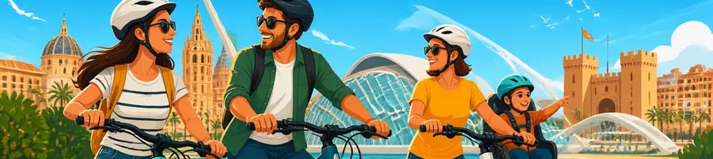 Descubre Valencia en bicicleta eléctrica: alquiler diario