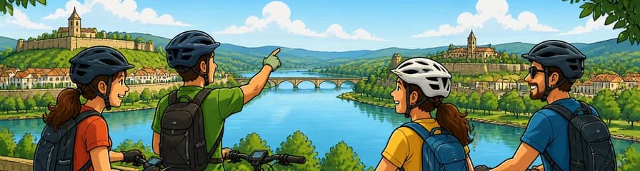 Recorrido en bicicleta eléctrica por Tui, Salvaterra, Monção y Valença