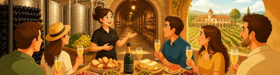 Recorrido Guiado por las Bodegas Freixenet con Brunch