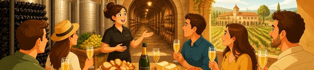 Recorrido Guiado por las Bodegas Freixenet con Brunch