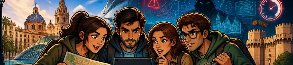 BlackOut Hard Mode: Juego de Escape al Aire Libre en Valencia