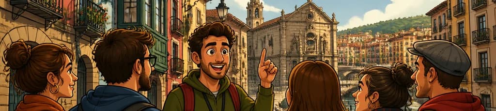 Descubre el Casco Antiguo de Bilbao a pie con guías locales en un tour gratuito