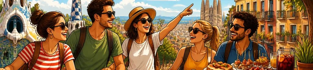 Recorrido social en bicicleta por Barcelona con experiencia de tapas
