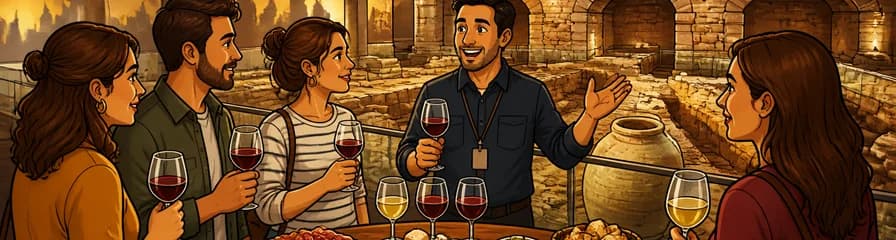 Descubre una bodega del siglo XIII y deleita tu paladar con 3 vinos valencianos y tapas