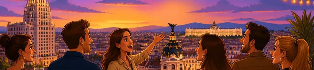 Recorrido por las azoteas de Madrid