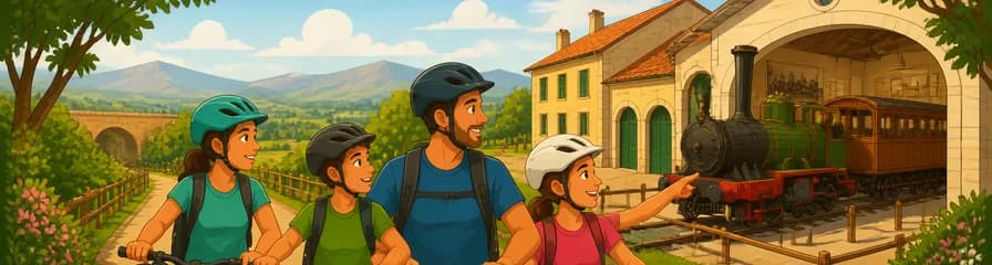 Recorrido en bicicleta por la Vía Verde de Son Carrió y visita al Museo del Ferrocarril de Mallorca