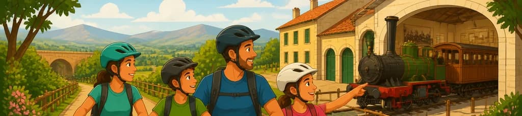 Recorrido en bicicleta por la Vía Verde de Son Carrió y visita al Museo del Ferrocarril de Mallorca