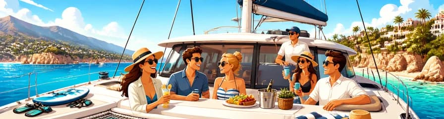 Disfruta de la Costa del Sol con el alquiler de catamaranes de lujo