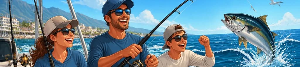 Explora la pesca en alta mar con una aventura en Marbella