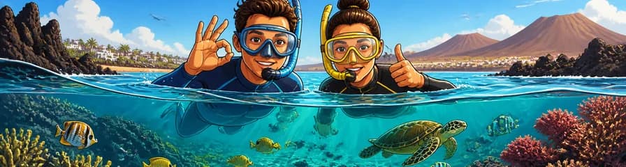 Descubre el snorkel en Lanzarote