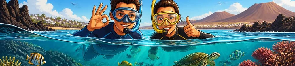 Descubre el snorkel en Lanzarote