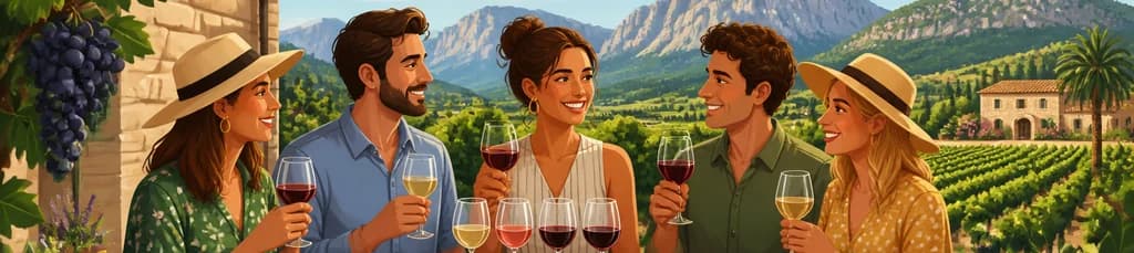 Recorrido vinícola por Mallorca con cata de vinos y degustación de tapas