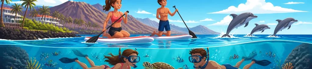 Aventura de Paddle Surf y Snorkel en Palm-Mar: Avistamiento de Delfines y Tortugas en Tenerife