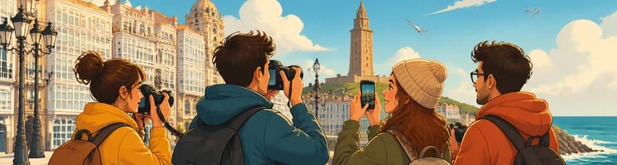 Recorrido fotográfico por el corazón de Coruña