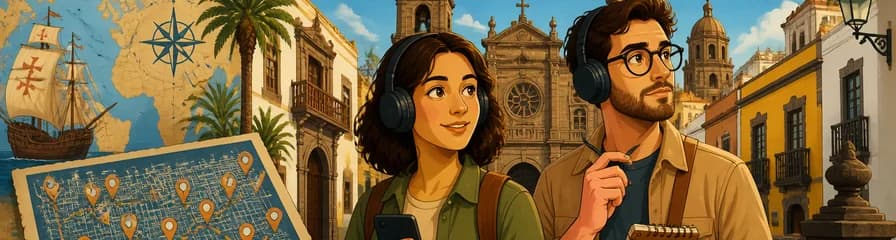 Tour en formato podcast por Las Palmas: El plano de Vegueta