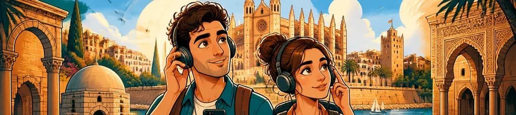 Recorrido en Podcast por Palma: De la Claridad Gótica a las Profundidades Moras