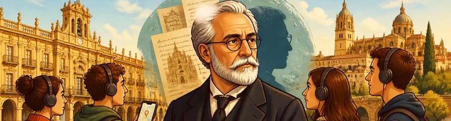Recorrido de audio autoguiado sobre Miguel de Unamuno en Salamanca
