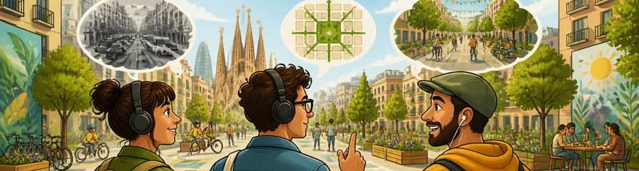 Recorrido en Podcast por Barcelona: La Paradoja del Superbloque