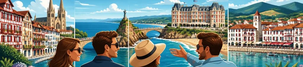 Recorrido de Lujo Privado por la Costa Vasca Francesa con Salida desde San Sebastián