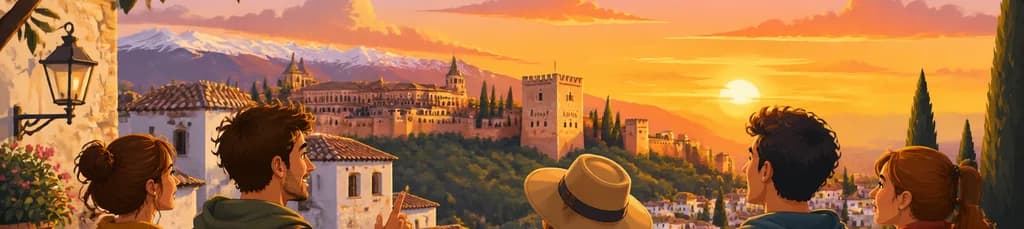 Descubre el Albaicín y Sacromonte: Recorrido por sus miradores al atardecer