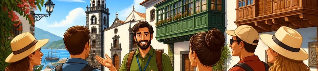 Recorrido a pie por el casco antiguo de Santa Cruz: una inmersión económica en su historia y vida