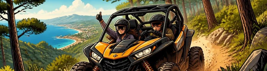 Aventura en buggy por el bosque de Lloret de Mar: The Forest Elite Run (1 hora)