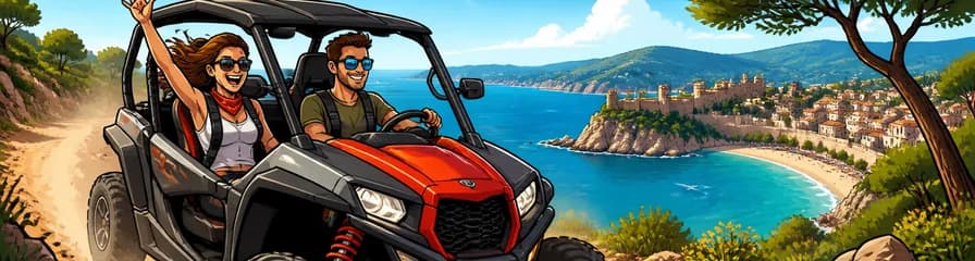 Emocionante recorrido en buggy por la costa de Lloret de Mar: la ruta costera de 2 horas