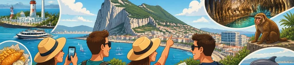 Descubre Gibraltar desde Málaga: Tour Panorámico y Oportunidad de Exploración