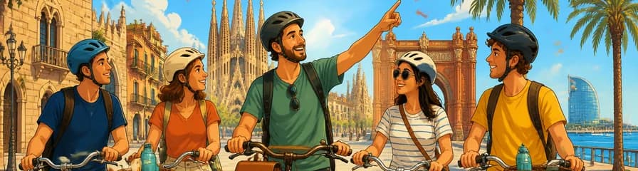 Recorridos Guiados por Barcelona en Bicicletas Clásicas y Eléctricas