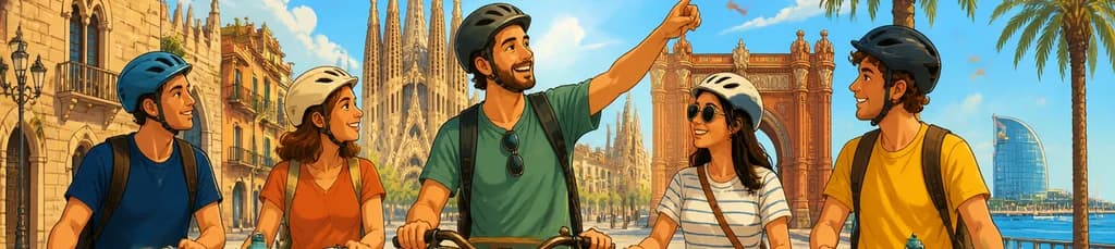 Recorridos Guiados por Barcelona en Bicicletas Clásicas y Eléctricas