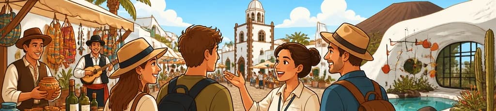 Excursión al Mercado de Teguise y Visita a la Fundación César Manrique
